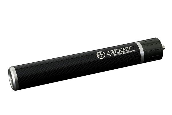 Cue Extension, Exceed II 4 inch, Black