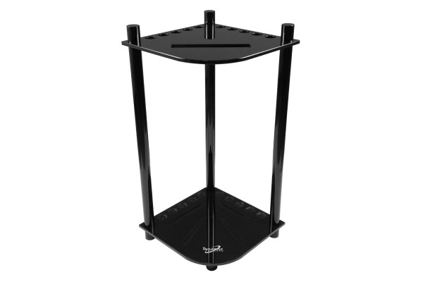 Queueständer, Dynamic Pro II für 10 Queues, Acrylglas, glänzend schwarz