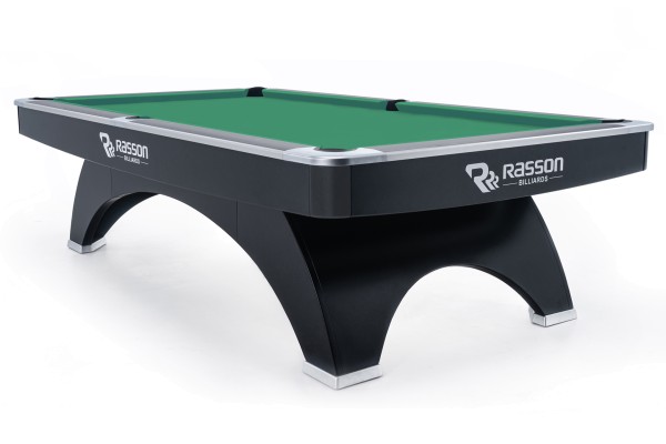 Billardtisch, Pool, Rasson Ox, 9 ft. (Fuß), schwarz, MATCHROOM Taschenmaß