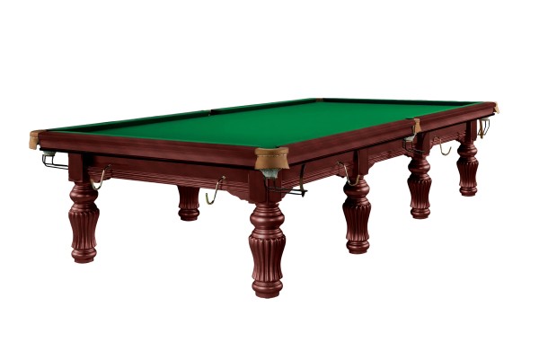 Billardtisch, Snooker, Dynamic Prince II Steelblock, mahagoni