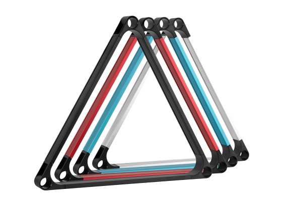 Dreieck, Pool, RackStar, Aluminium, 57,2 mm