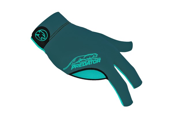 Handschuh, Predator Second Skin, 3-Finger, grün-teal, für rechte Hand