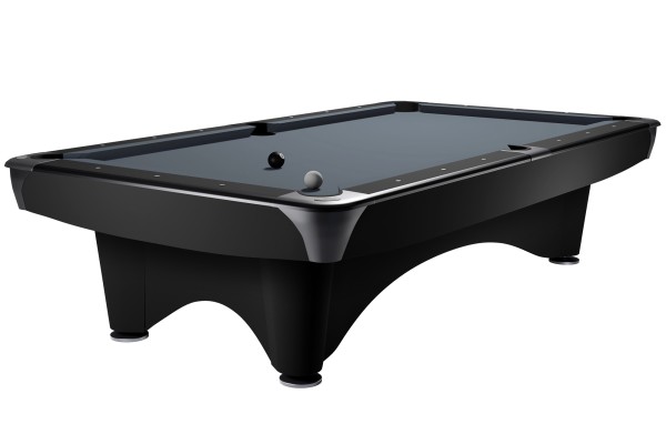 Billiard Table Dynamic III, 9 ft, black, matt finish, Pool