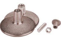 Tischfüße, Pool, 4 Stück, verstellbar, bronze