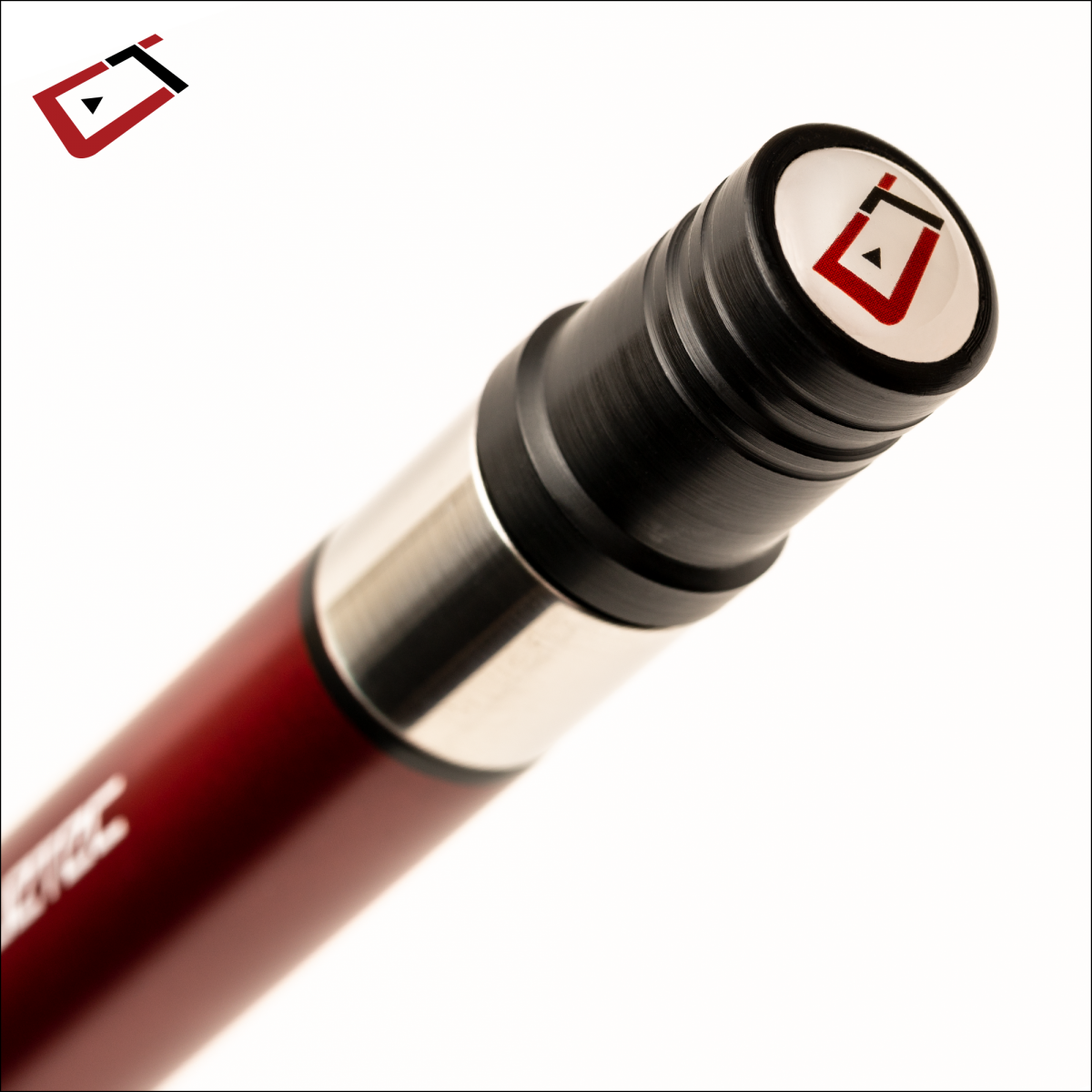 Billiard Cue, Pool, Cuetec Cynergy CT-15K Carbon, Ruby-Red, 3/8x14