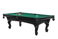 Billiard Table, Pool, Shelton, 8 ft., Black