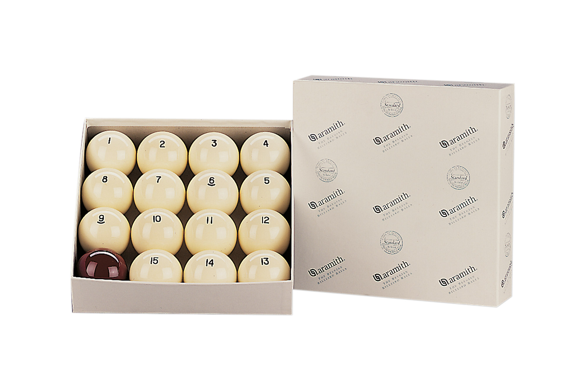 Aramith Premier Russian Pyramid Billiard Balls - 68mm Professional Set Made In Belgium