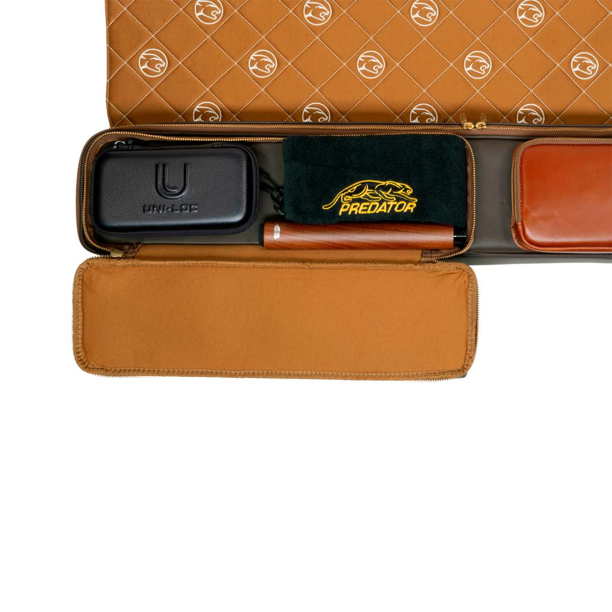 OPTEALMN Billard Queue Tasche - 2+4 Queue Aufbewahrung Pink