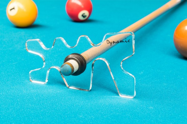 2 Stück Pool Billard Snooker Queue Kreide Halter magnetisch mit 