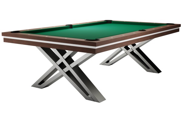 Billardtisch, Pool, Rasson Pierce, 8 ft. (Fuß), walnuss