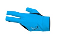 Halbfingerhandschuh, Dynamic Pro, 3-Finger, schwarz/blau, für linke Hand
