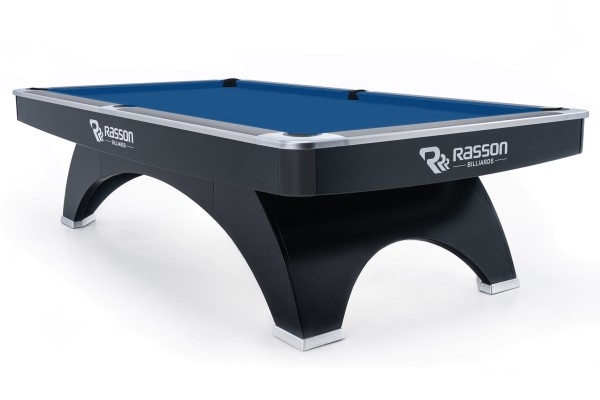 Billardtisch, Pool, Rasson Ox, 9 ft. (Fuß), schwarz, MATCHROOM Taschenmaß