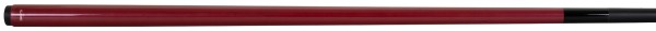 Billardqueue, Pool, Classic Fibre, rot, einteilig