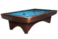 Billardtisch, gebraucht, Pool, Dynamic III, 9 ft. (Fuß), braun