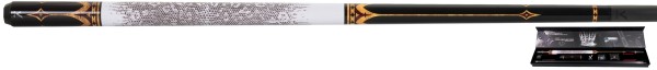 Billardqueue, Pool, EVO Crown Maxbing Edition, Royal White Leather Komplettset, 12.5mm, Radial