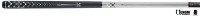 Billiard Cue, Pool, Poison VX Break Jump Grey/Black, GTX Wrap, Radial