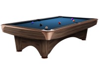 Billiard Table, Pool, Dynamic III, 9 ft., Modern Brown