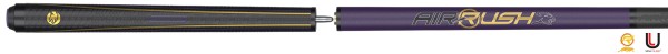 Billiard Cue, Pool, Predator Air Rush Purple SW, three-part, Uni-Loc
