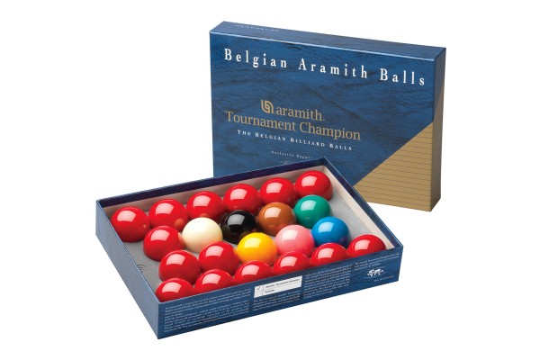 Billardkugelset, Snooker, Aramith Tournament Champion, 52,4 mm