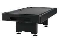 Billardtisch, Pool, Billardtisch, Pool, Eliminator, 8 ft. (Fuß), schwarz, Clubtuch in 4 Farben wählbar (ohne Aufpreis)