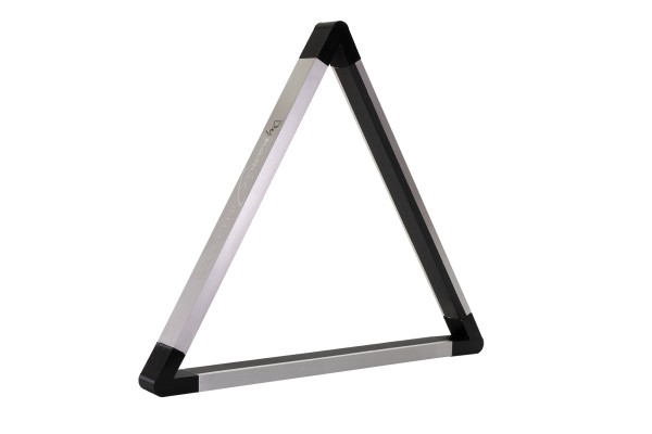 Dreieck, Pool, Dynamic Pro, gebürstetes Aluminium, 57,2 mm