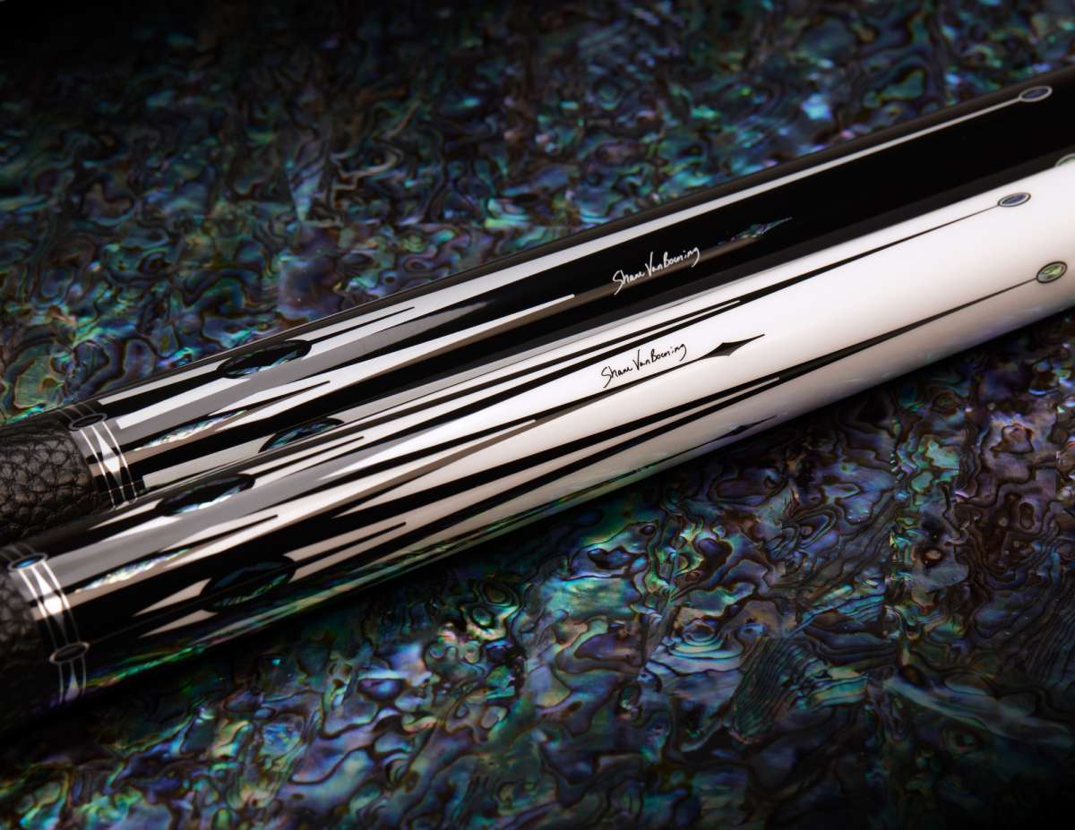 Billiard Cue, Pool, Cuetec Cynergy SVB Gen2, White LTW, 3/8x14