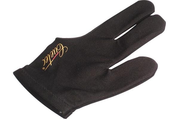 1Stk Billard Queue Handschuh 3-Finger Handschuhe Billardzubehör Schwarz S-M Z1J9 