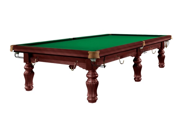 Billiard Table, Snooker, Dynamic Prince II Steelblock, Mahogany