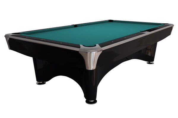 Billardtisch, Pool, Dynamic IV, glänzend schwarz