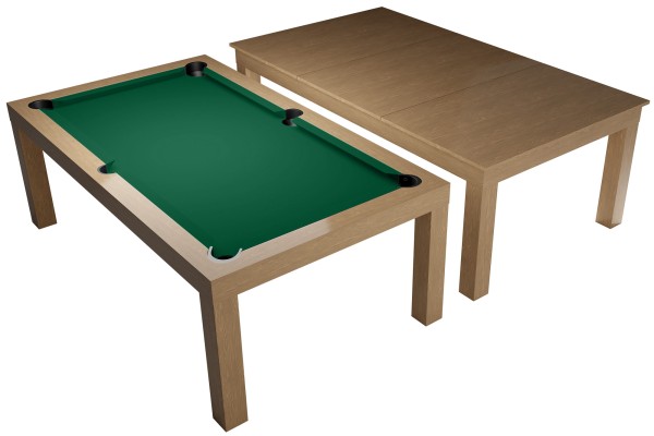 Billardtisch / Esstisch, Pool, Diner, eiche