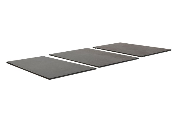 Abdeckplatte, 7 ft. (Fuß), Steindekor für schwarzen Cornilleau Classic Outdoor Billardtisch