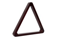 Dreieck, Pool, Straight Edge, Vollholz, mahagony, 57,2 mm