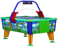 Commercial Airhockey GameLand, 163x107 cm, blue-green-red, for commercial use