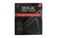 Billiard Setup Tool, Pool, Original Magic Ball Rack Combo Set (8-/9-/10-Ball), two-part