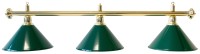 Billardlampe, Evergreen, grün, 3 Schirme, Ø 35 cm, 150 cm
