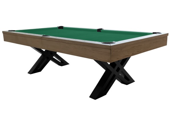 Billardtisch, Pool, X-Con, 8 ft. (Fuß), graue Eiche