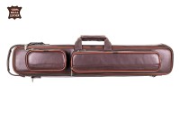 Cue Soft Case, Bear, real leather, dark brown, 3/5, 83 cm