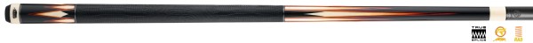 Billiard Cue, Pool, Predator Truesplice-16 GEN3 Red/Orange, Radial