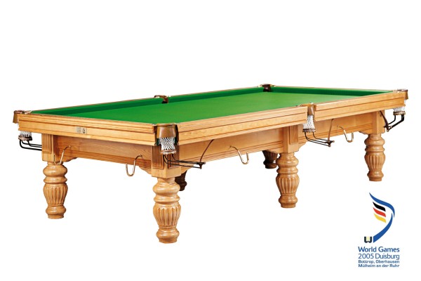Billardtisch, Snooker, Dynamic Prince, eiche, 10 ft. (Fuß), Ausstellungsstück