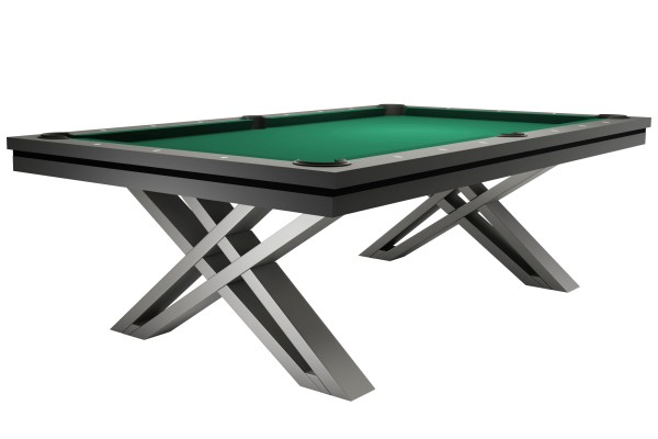 Billardtisch, Pool, Rasson Pierce, 8 ft. (Fuß), dunkelgrau